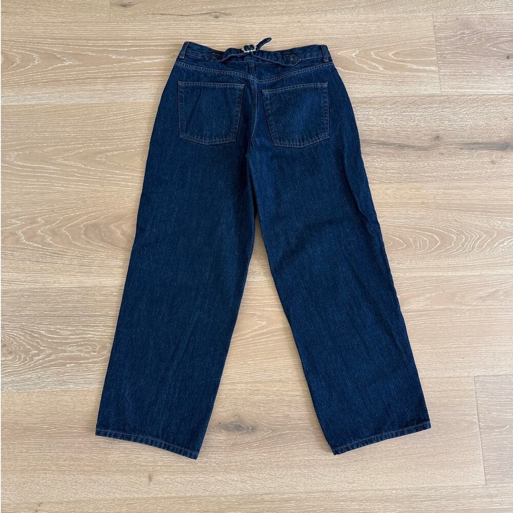 Topshop Jeans Cinch Low Rise Size 30 x 32 Blue - Picture 4 of 5